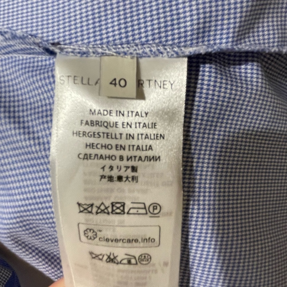 Stella McCartney Open Back Button Down Top - Picture 8 of 8